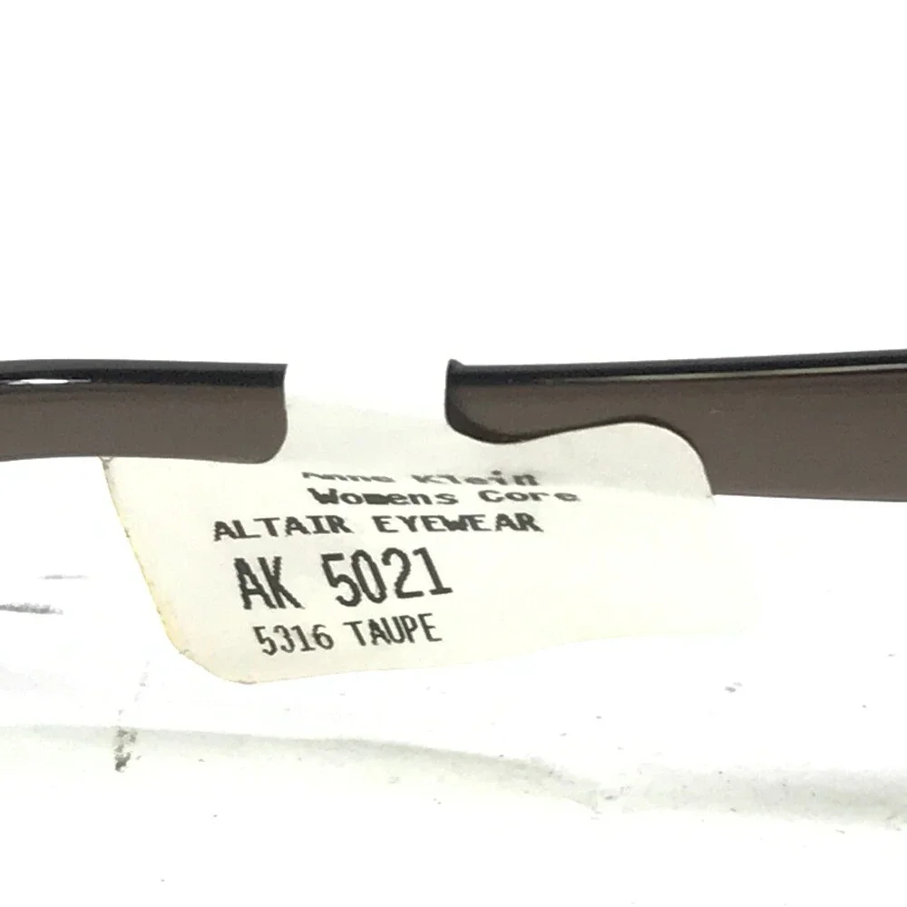 Anne Klein Eyeglasses Frames AK5021 272 TAUPE Brown Cat Eye Full Rim 53-16-135